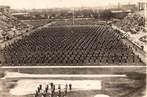 C1918 harvard stadium loaded - c1918,