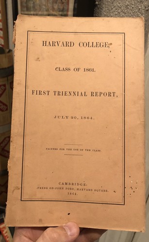Harvard college class 1861 - college,